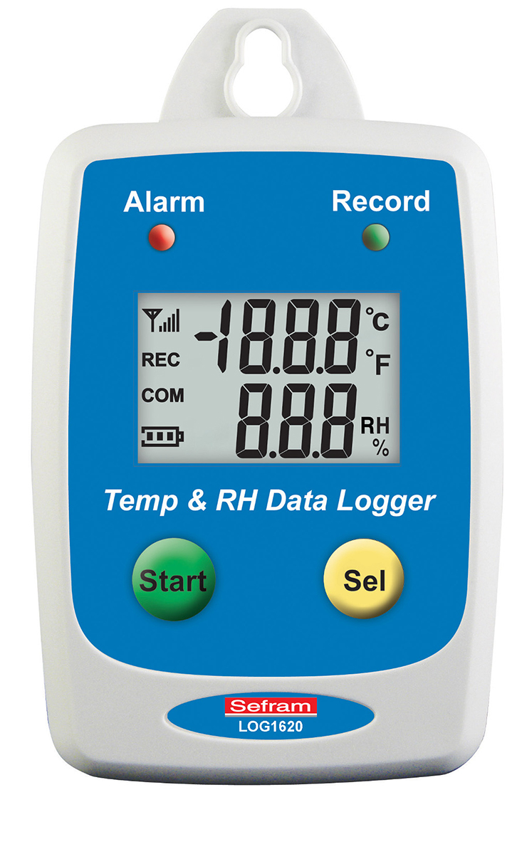 Sefram LOG 1620 Temperature Data Logger, USB - RSCAL