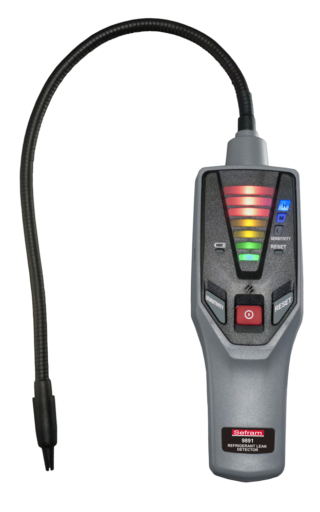 Sefram SEFRAM9891 Handheld Refrigerant Leak Detector for Refrigerants Detection, CE, RoHS