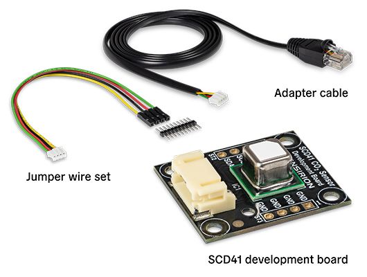 sek-scd41-sensor Sensirion SEK-SCD41-Sensor Evaluation Kit for SCD41 SCD4x