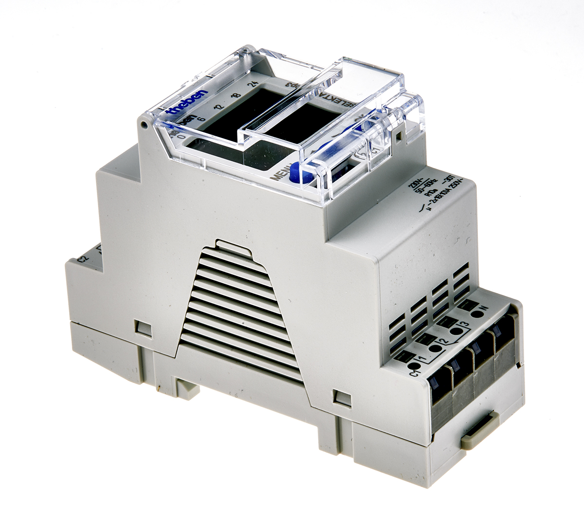 Theben Digital TOP3 DIN Rail Time Switch, 2-Channel 230 V ac