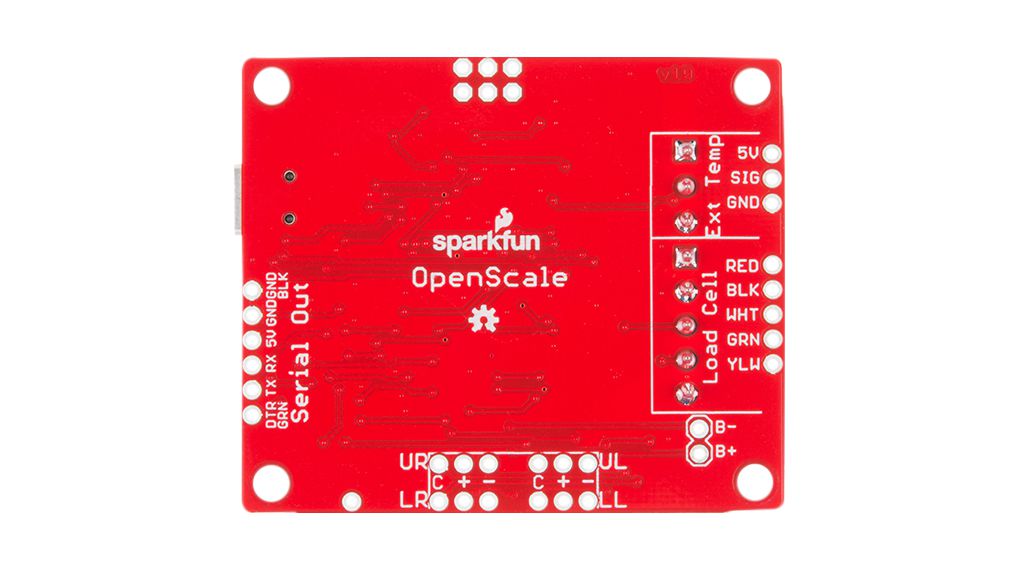 sen-13261 Sparkfun OpenScale Weight and Temperature Board Development Board