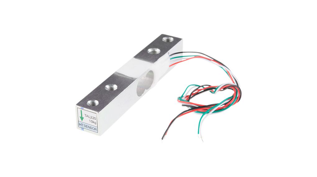 Sparkfun TAL220 Series Parallel Beam Load Cell, Compression Measure, 200 kg, 1000Ω