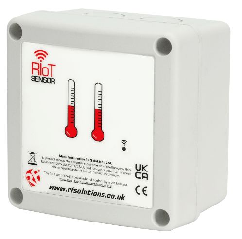 RF Solutions SENW-TMP-8T2 Remote Control Fob, 868 MHz