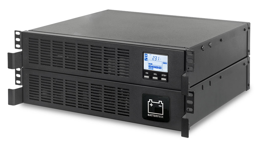 Riello 220V, 240 V Input Rack Uninterruptible power supply, 3000 VA, Sentinel Rack 2.7 kW