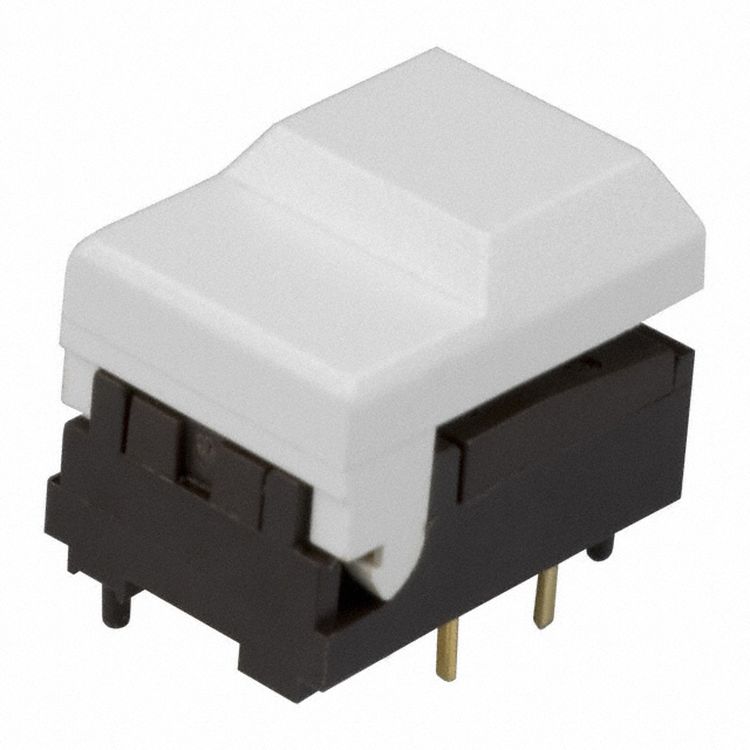 C & K SE Series Push Button Switch, NO, Solder, SPDT, Green, Red, Yellow LED