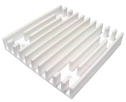 SPREADFAST Heatsink, Universal Square Ceramic, 43°C/W, 58.2 °C/W 2.5 mm 20 mm 20mm