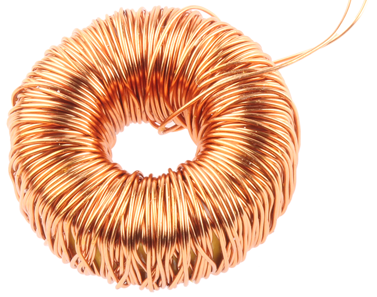Roxburgh EMC 4 mH Composite Iron Powder Toroidal Inductor, 1.8 Ω Rdc, SF