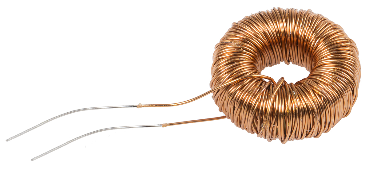 Roxburgh EMC 4 mH Composite Iron Powder Toroidal Inductor, 1.9 Ω Rdc, SF