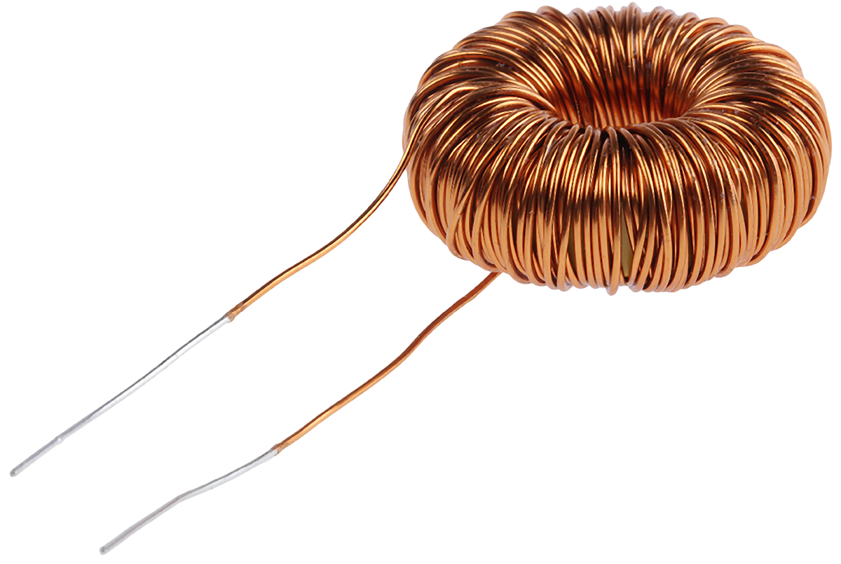 Roxburgh EMC 2.4 mH Composite Iron Powder Toroidal Inductor, 400 mΩ Rdc, SF