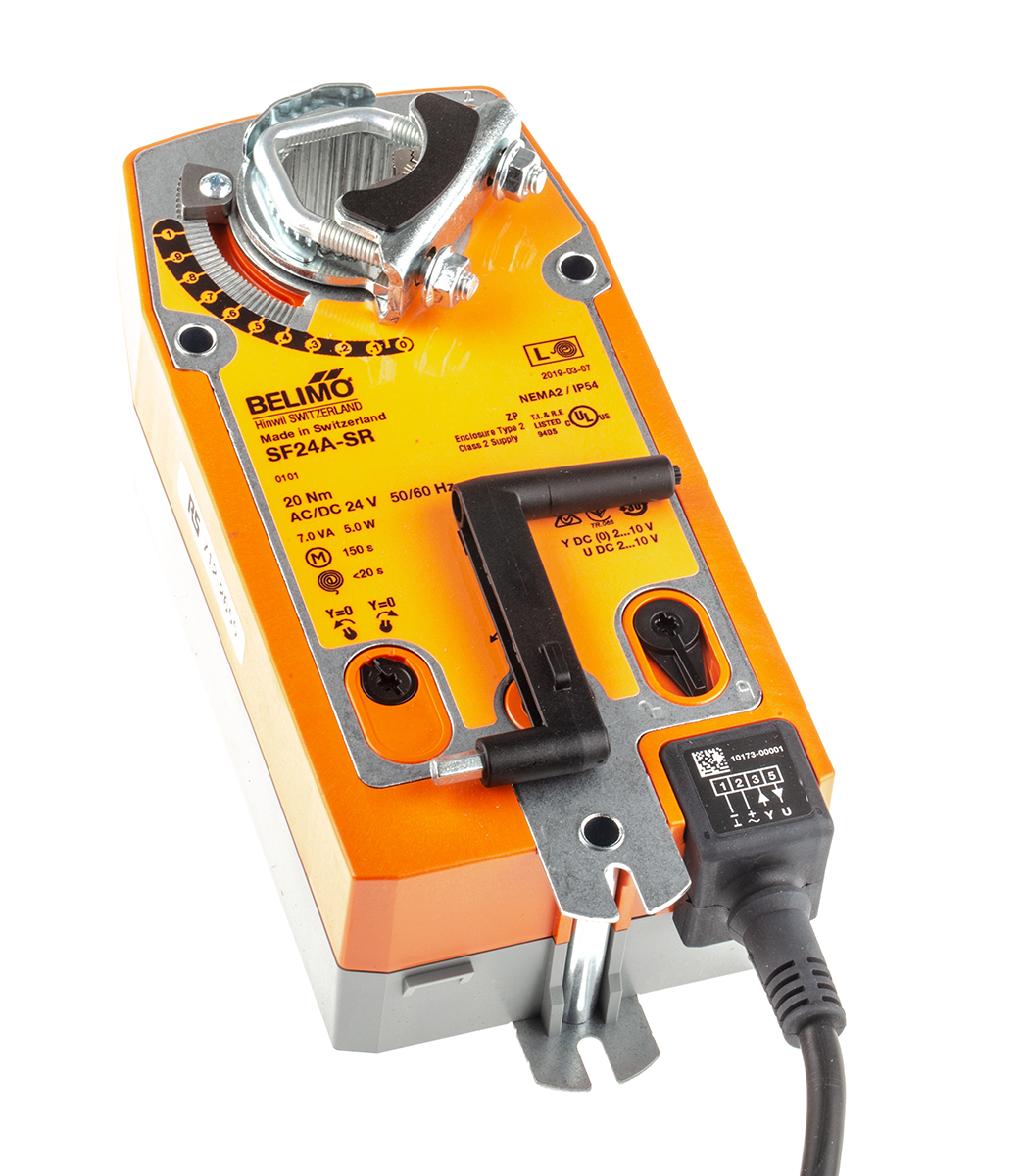 Belimo Modulating Damper Actuator, 20 Nm, 24V ac/dc