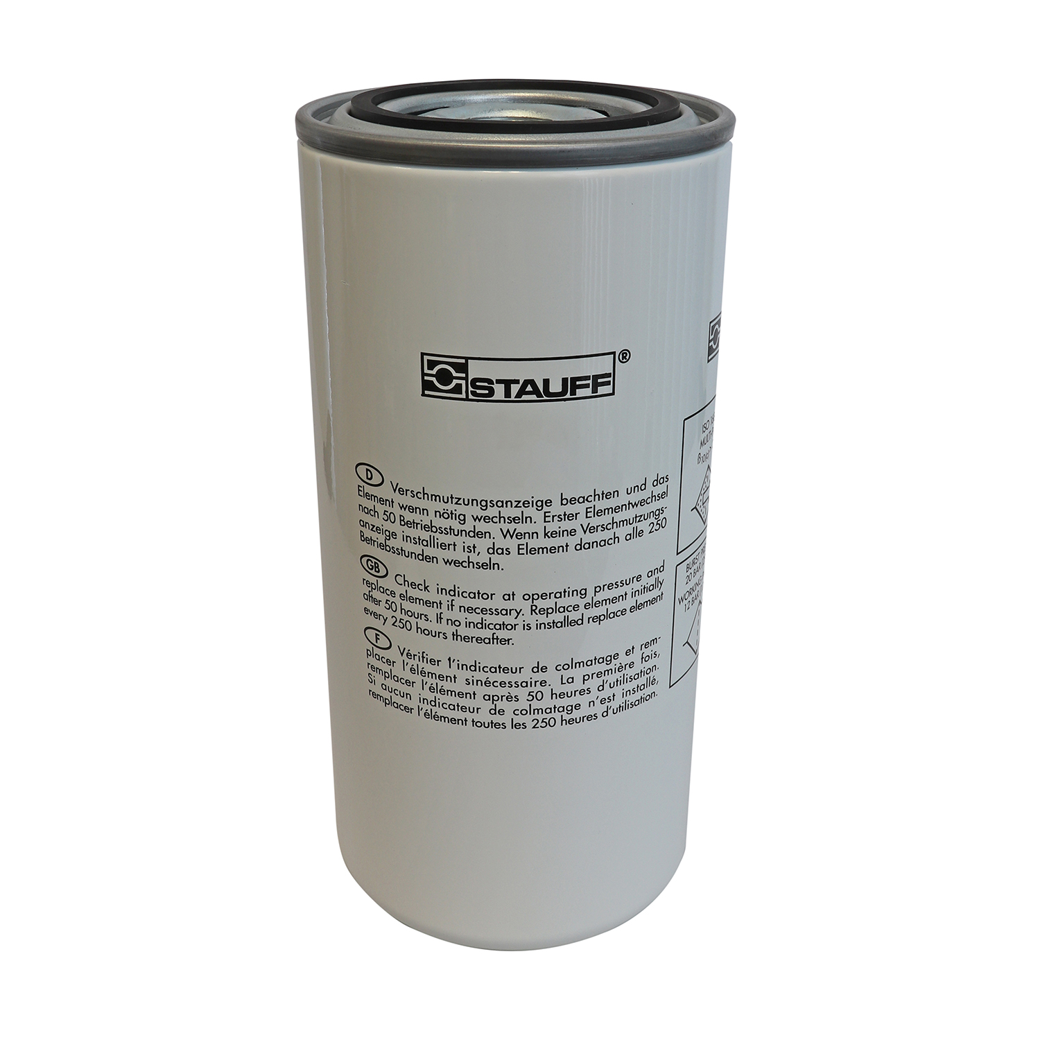 Stauff Replacement Hydraulic Filter Element SFC-3625-AE, 25 μm