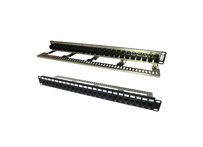 TUK Limited SFK Series Cat6 24 Port Coupler 1 U Black, Silver