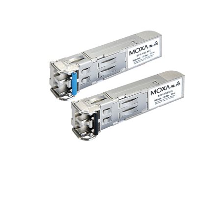 MOXA LC  Single Mode  Transceiver Module, Full Duplex, Half Duplex, 1000Mbit/s