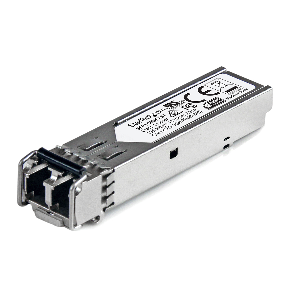 StarTech.com LC  Multimode  Transceiver Module, Full Duplex, Half Duplex, 100Mbps