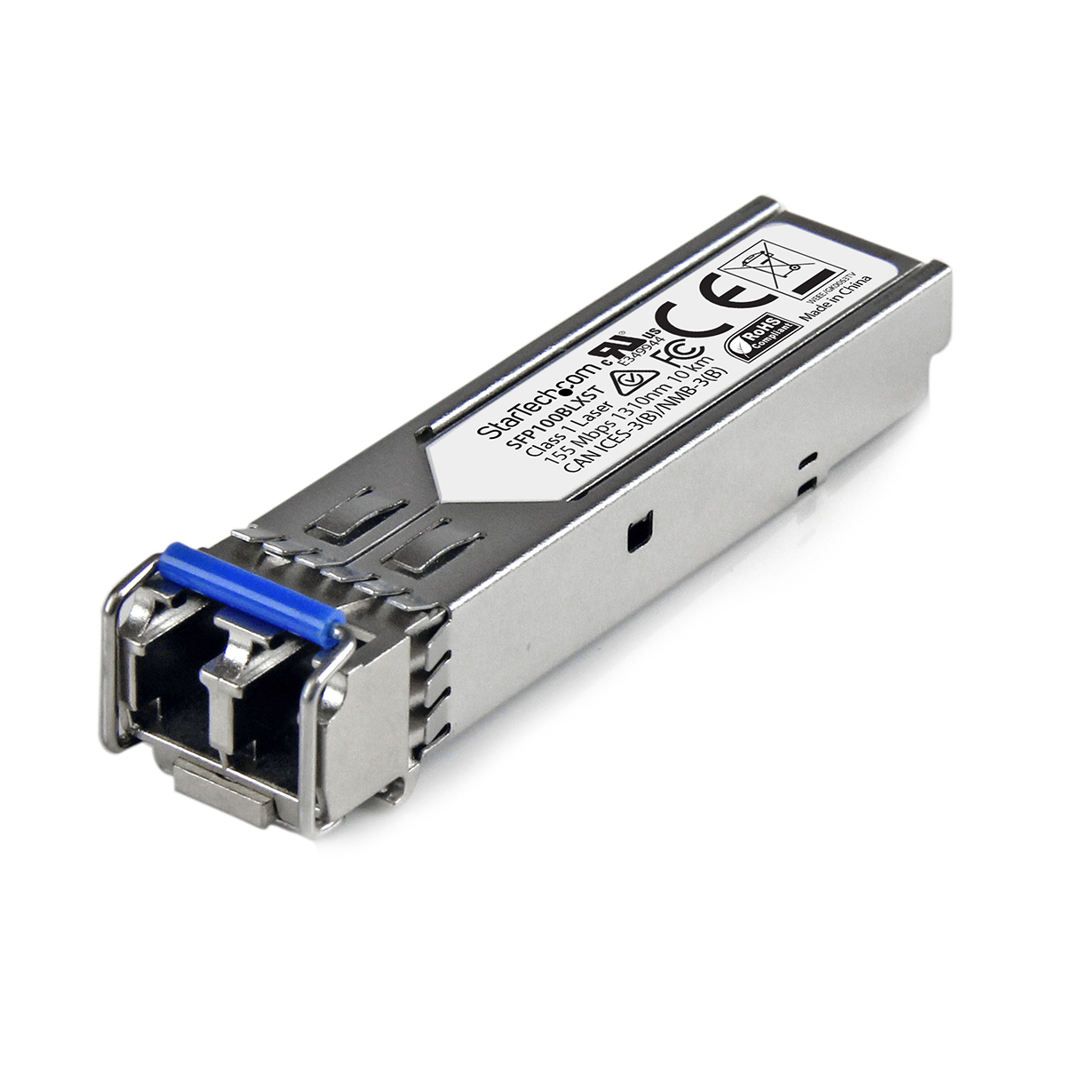 StarTech.com LC  Single Mode  Transceiver Module, Half Duplex, Full Duplex, 100Mbps
