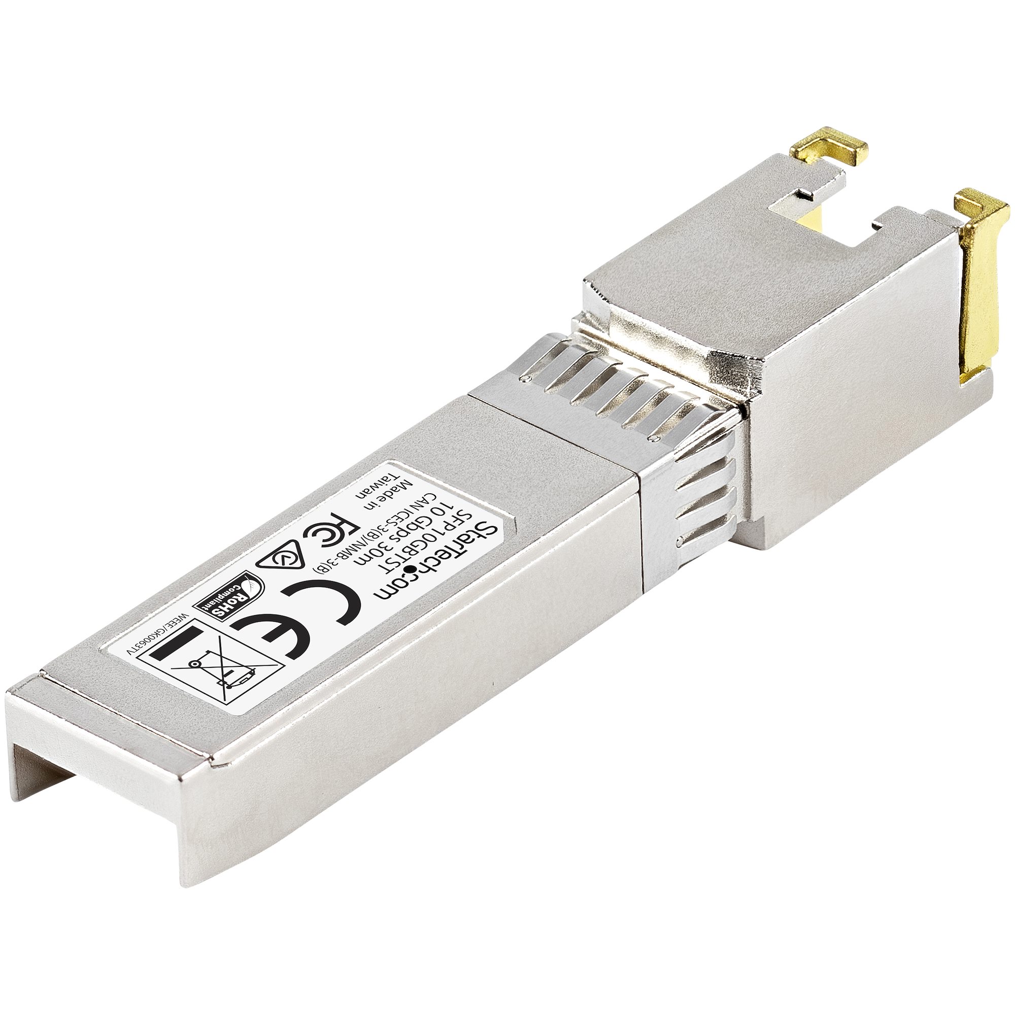 sfp10gbtst StarTech.com RJ45  Copper  Transceiver Module, Full Duplex, 10000Mbps