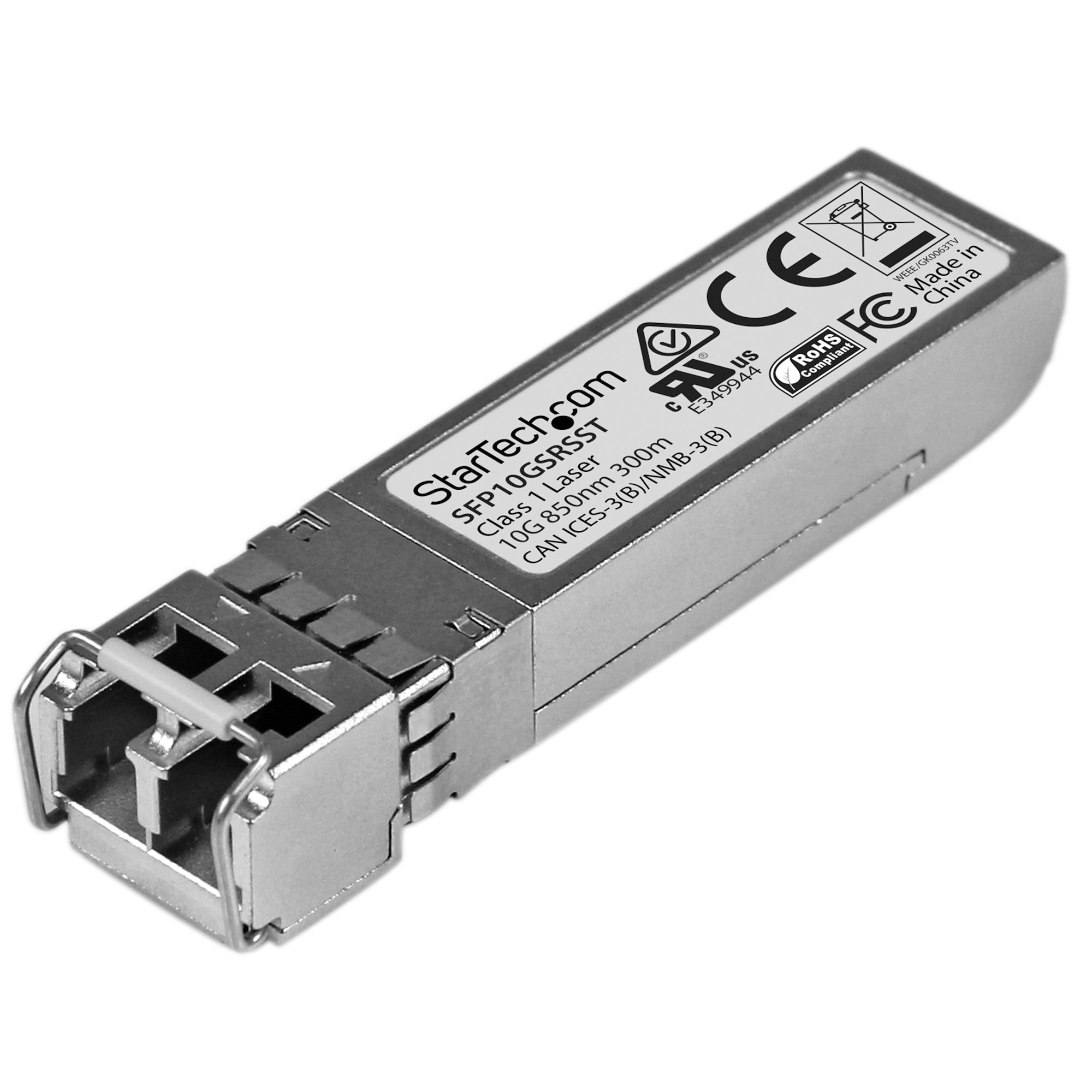 StarTech.com LC  Multimode  Transceiver Module, Full Duplex, 10000Mbps
