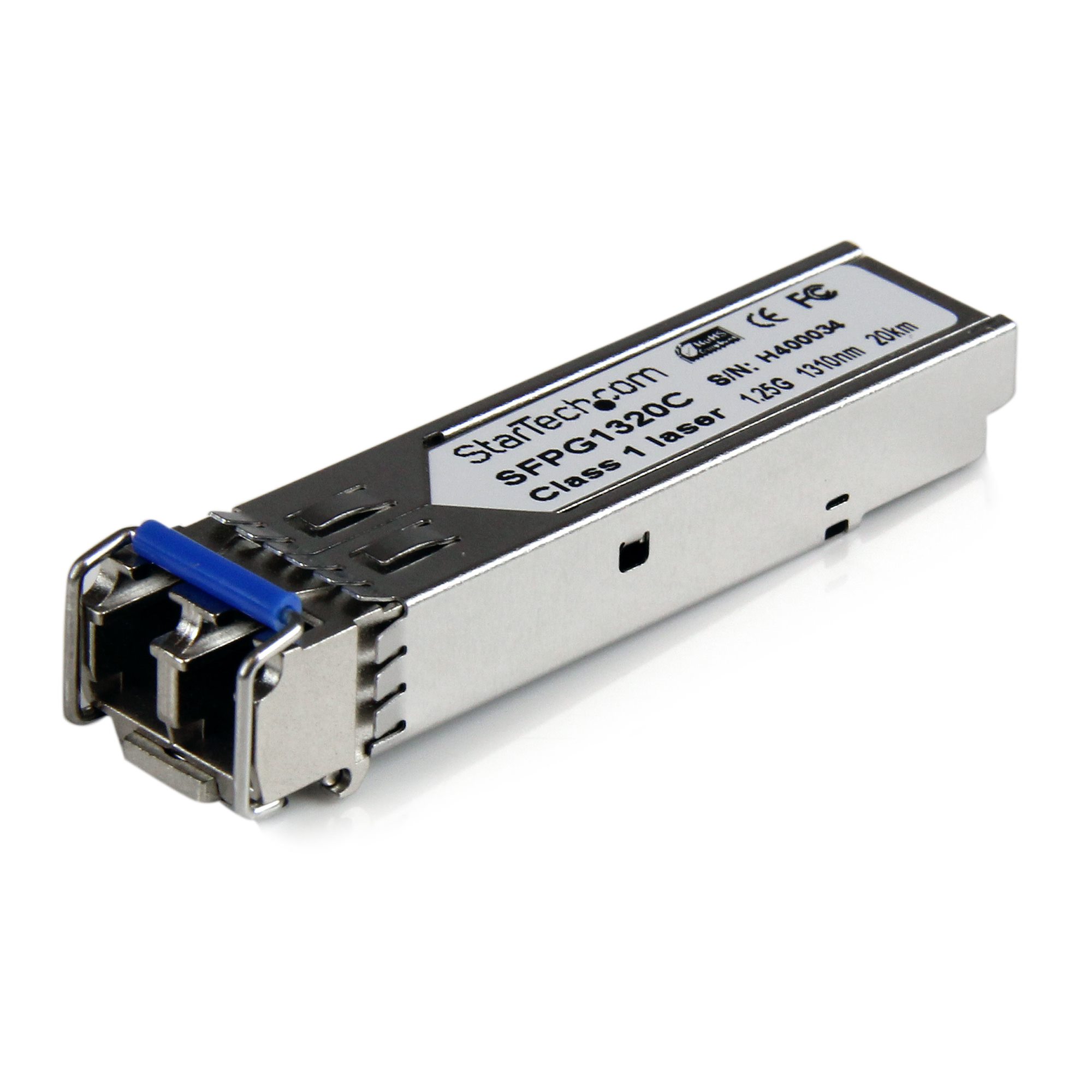 StarTech.com LC  Single Mode  Transceiver Module, Half Duplex, Full Duplex, 1Gbps