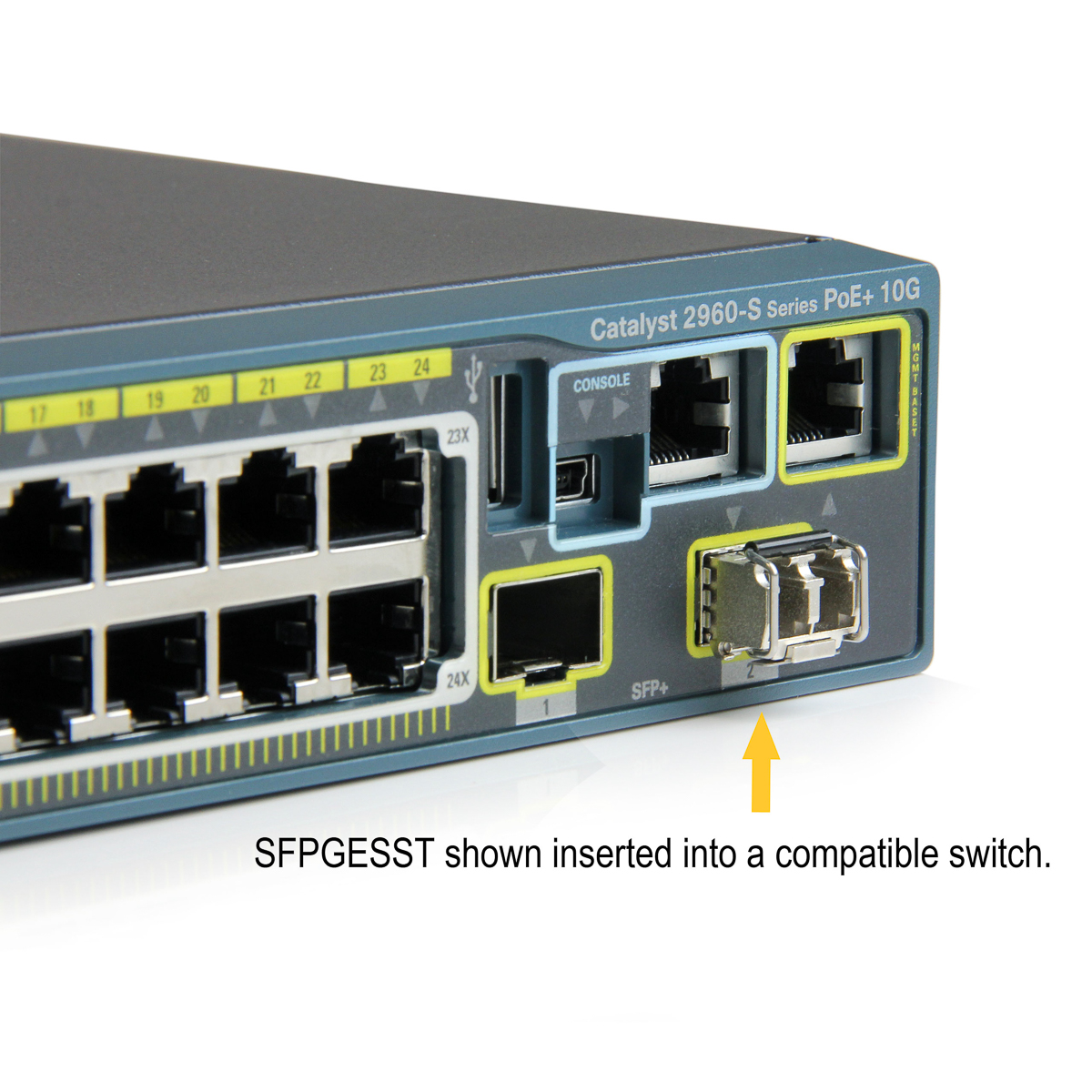 sfpgesst StarTech.com LC  Multimode  Transceiver Module, Half Duplex, Full Duplex, 1Gbps