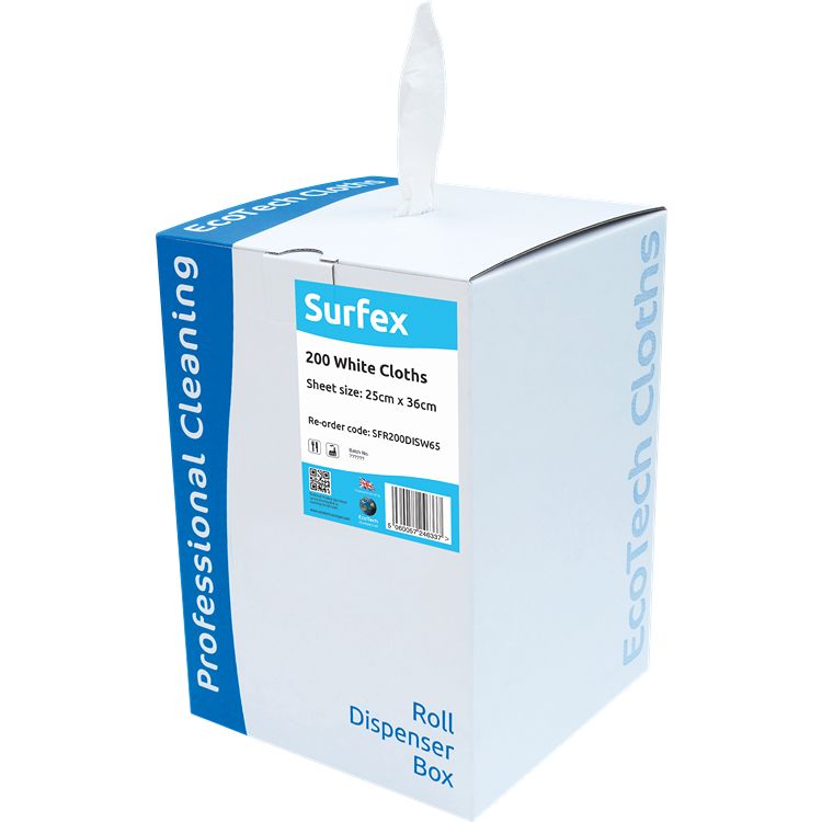 EcoTech Surfex Dry Industrial, Box of, 25 x 36 cm 200 Per Pack