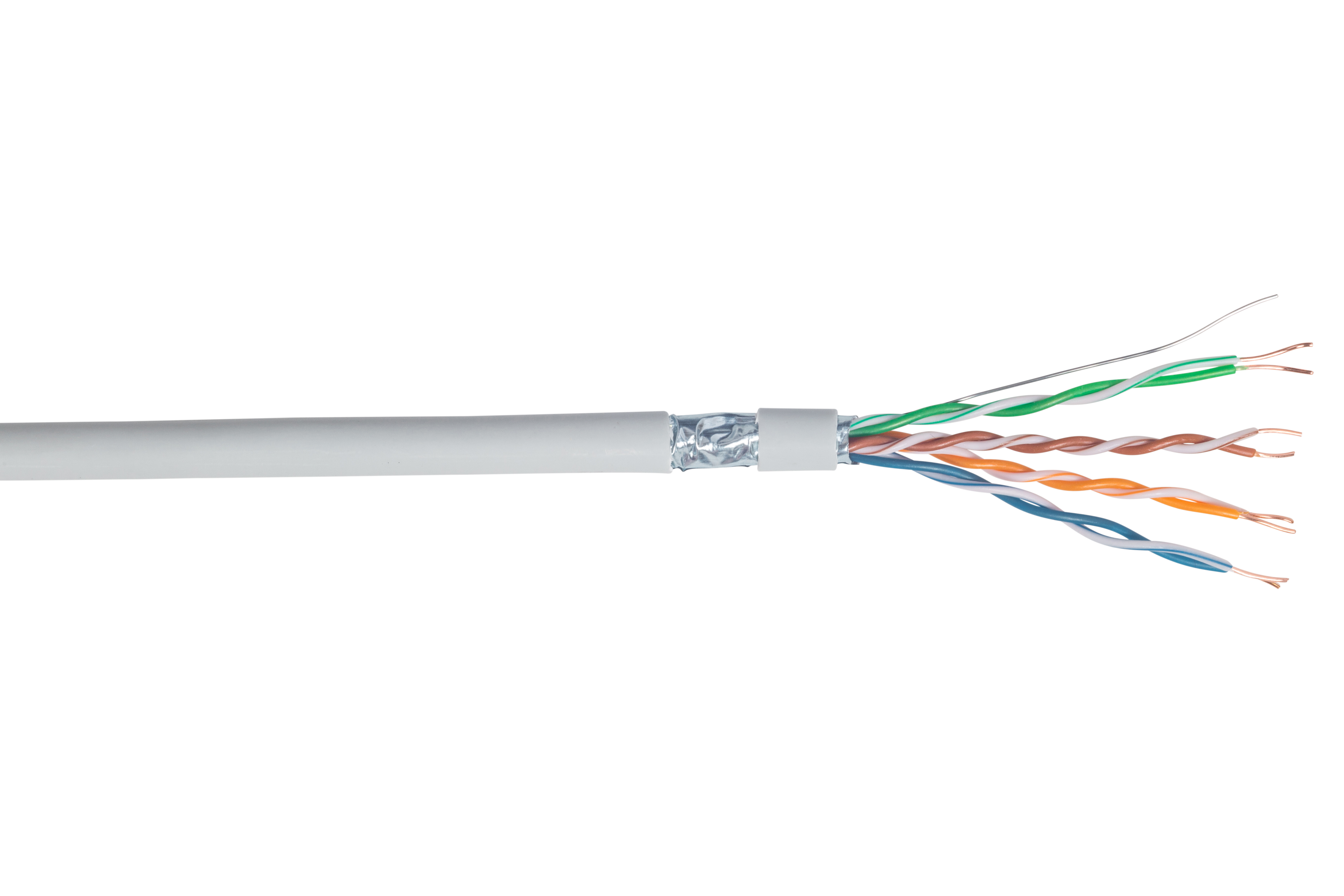 CAE Multimedia Connect MMC, 305 m Cat5e Ethernet Cable, Grey Low Smoke Zero Halogen Sheath Screened, Shielded
