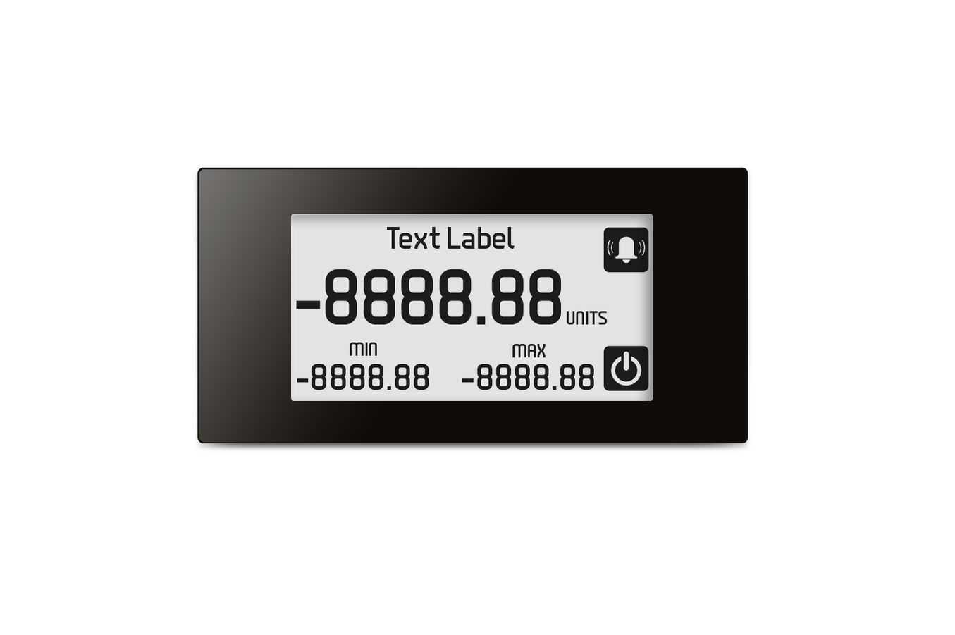 sgd-21-b Lascar B Series Digital Voltmeter DC, E -paper Dot Matrix Display 3-Digits 0.25 %, 34 mm, 70 mm