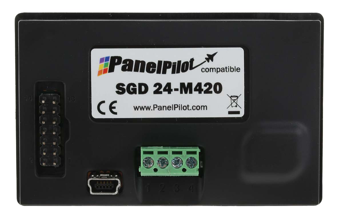 sgd-24-m420 Lascar PanelPilot TFT Digital Panel Multifunction Meter for Current,  46 mm  x 74 mm