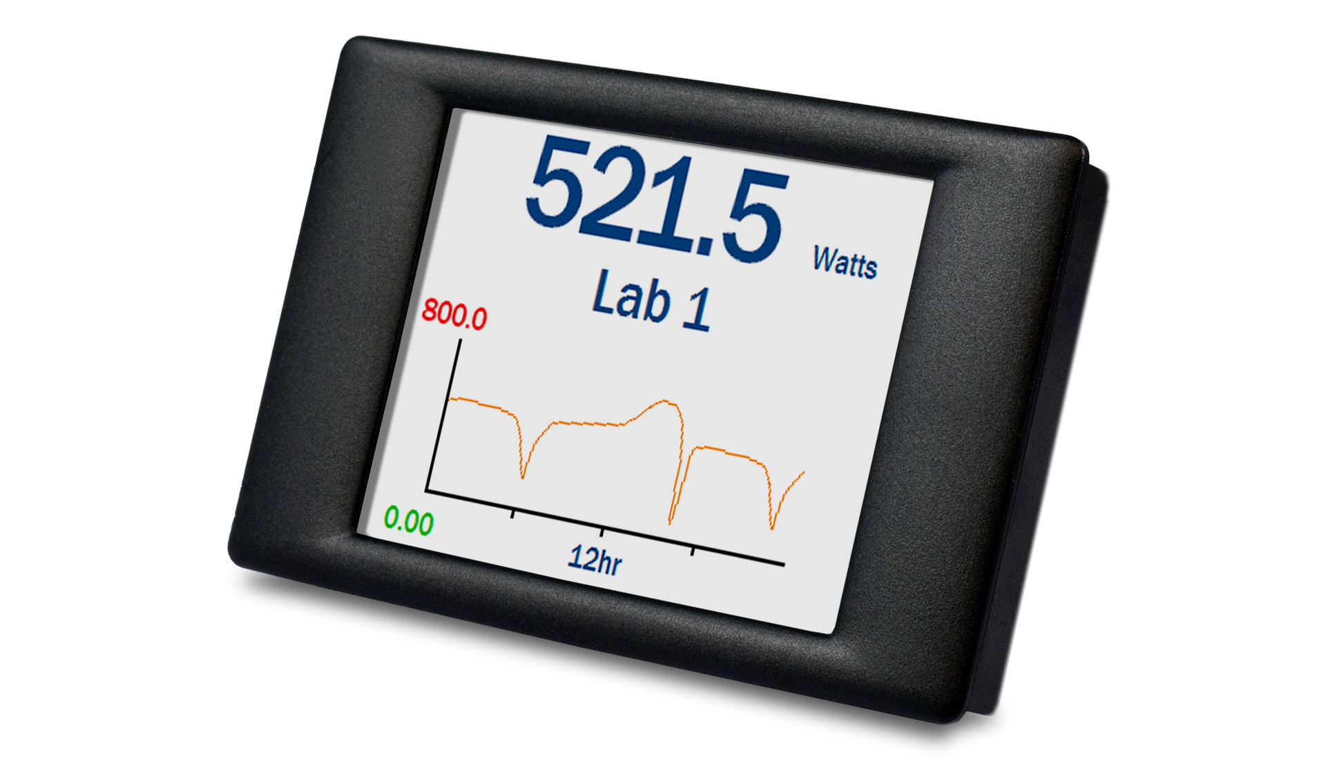 Lascar PanelPilot TFT Digital Panel Multifunction Meter for Current,  54.5 mm  x 87 mm