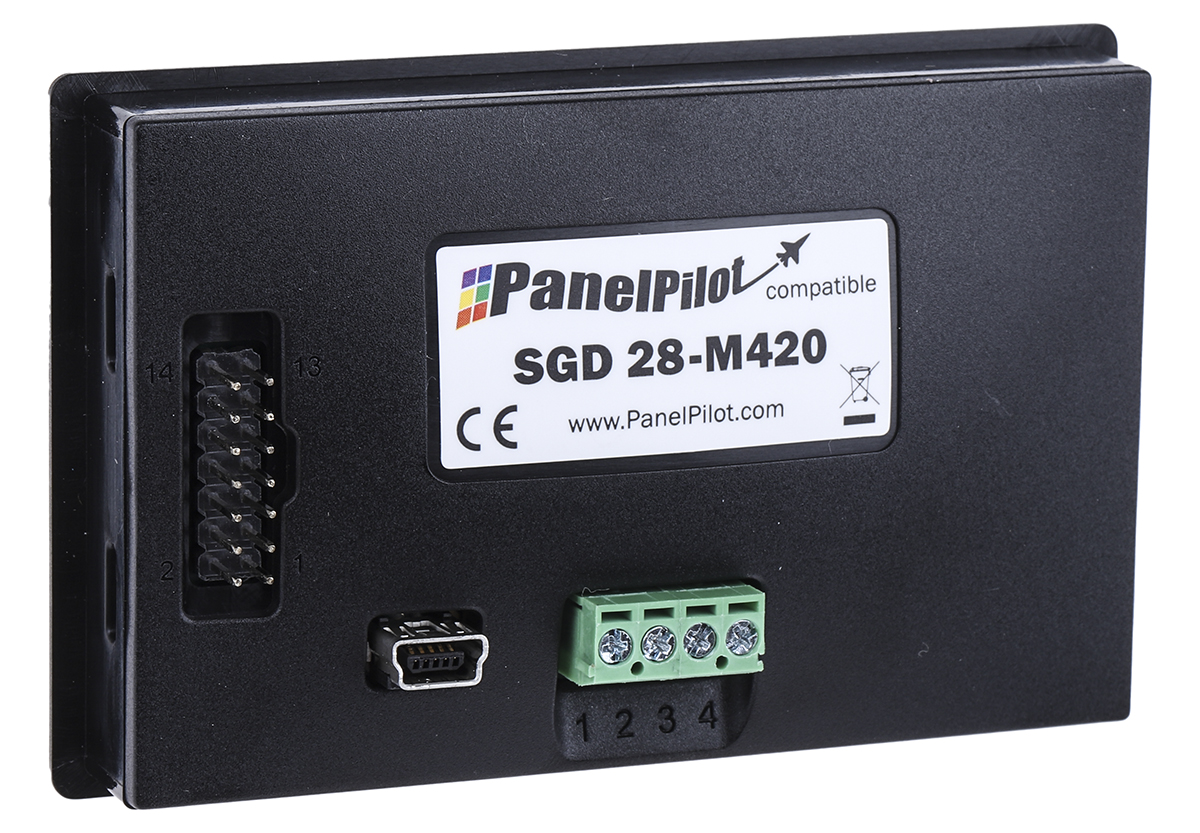 sgd-28-m420 Lascar PanelPilot TFT Digital Panel Multifunction Meter for Current,  54.5 mm  x 87 mm