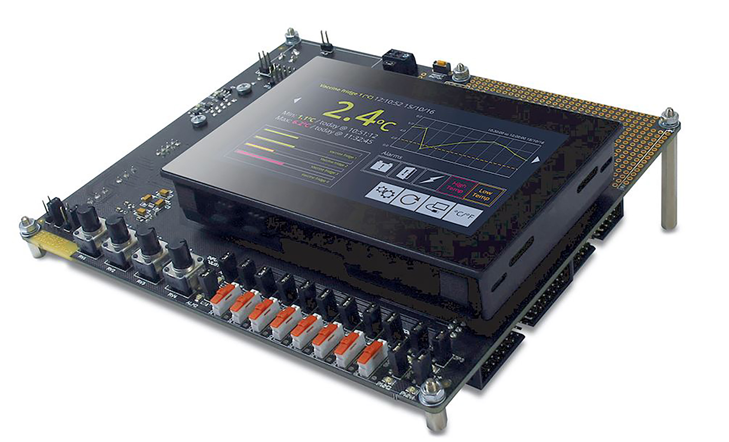 Lascar PanelPilotACE TFT Multi-Function Panel Meters for Voltage, Current