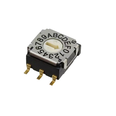 Nidec Components Rotary Coded DIP Switch Surface Gull Wing