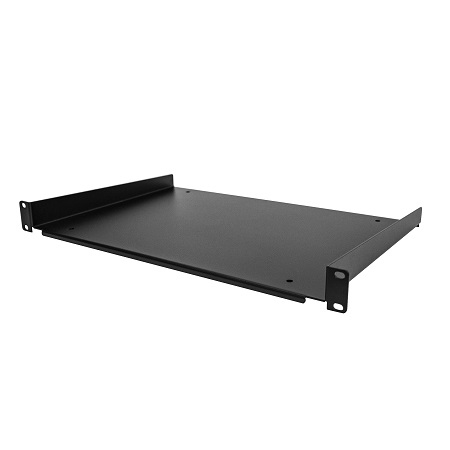StarTech.com Black Shelf, 1 U, 25kg Load, 370mm x 483 mm