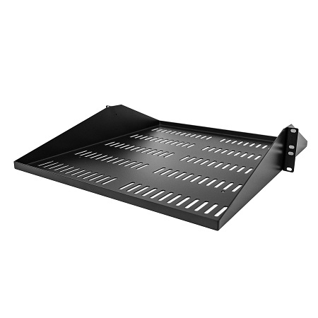StarTech.com Black Shelf, 2 U, 91kg Load, 550mm x 483 mm x 510.54 mm