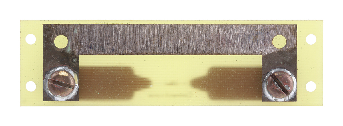 HOBUT Brass Ended Shunt, 20 A Max 200mV, ±1 % Accuracy
