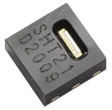 Sensirion SHT2x Series, Digital Output Temperature & Humidity Sensor, Surface Mount, Serial-I2C, ±2 %RH, ±0.3 °C, 6-Pin