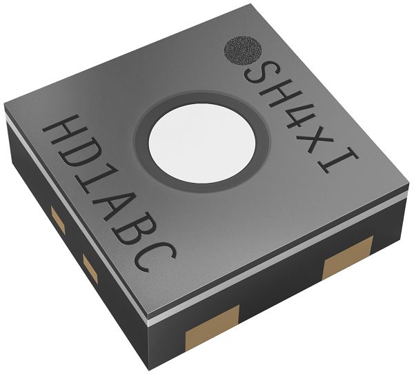 Sensirion SHT4xI Series, Digital Output Temperature & Humidity Sensor, Surface Mount, I2C, ±2 %, 4-Pin DFN