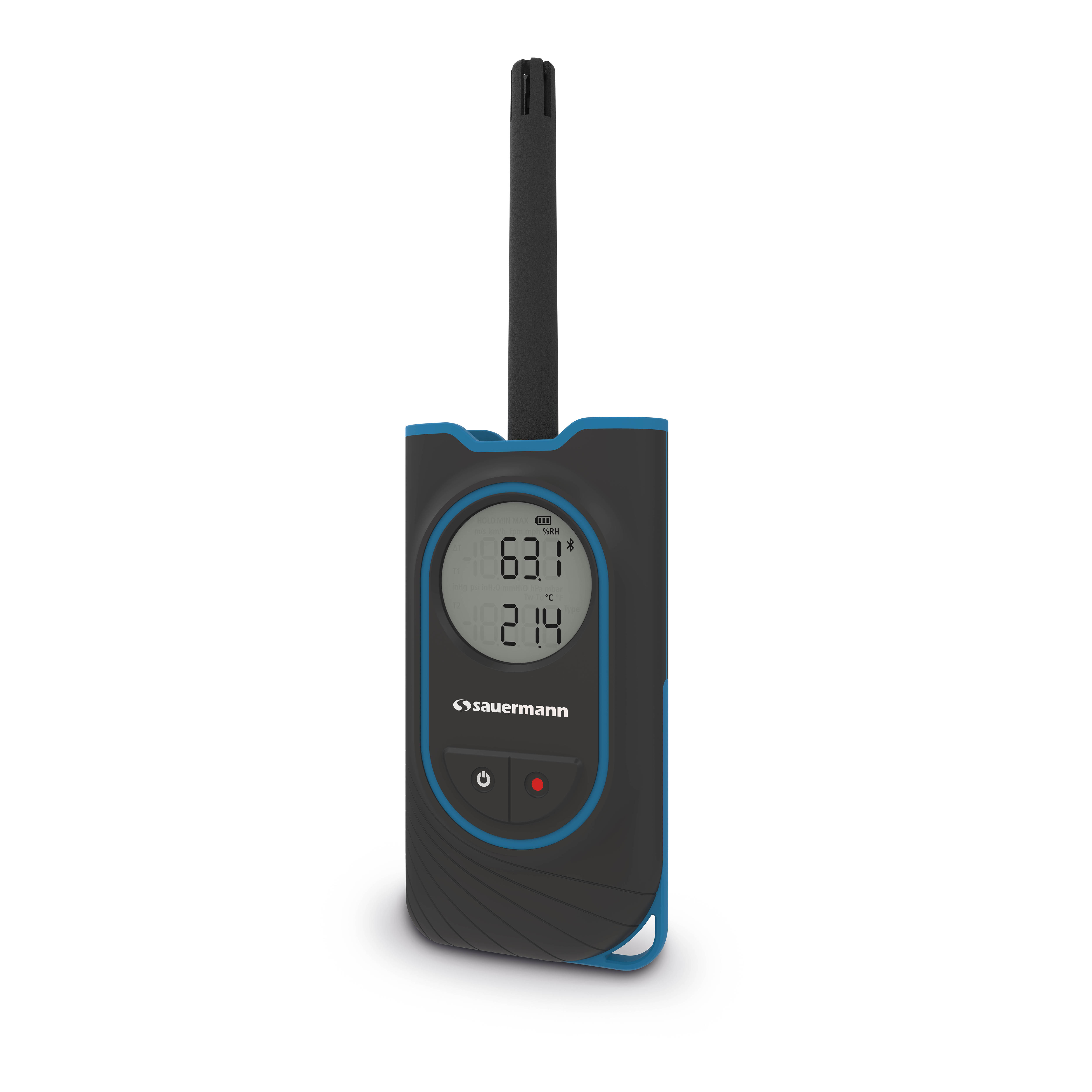 si-hh3 SAUERMANN. Thermohygrometer 60 °C, 0.1 %RH Accuracy, 60 °C Max, 100 %RH Max, UKAS