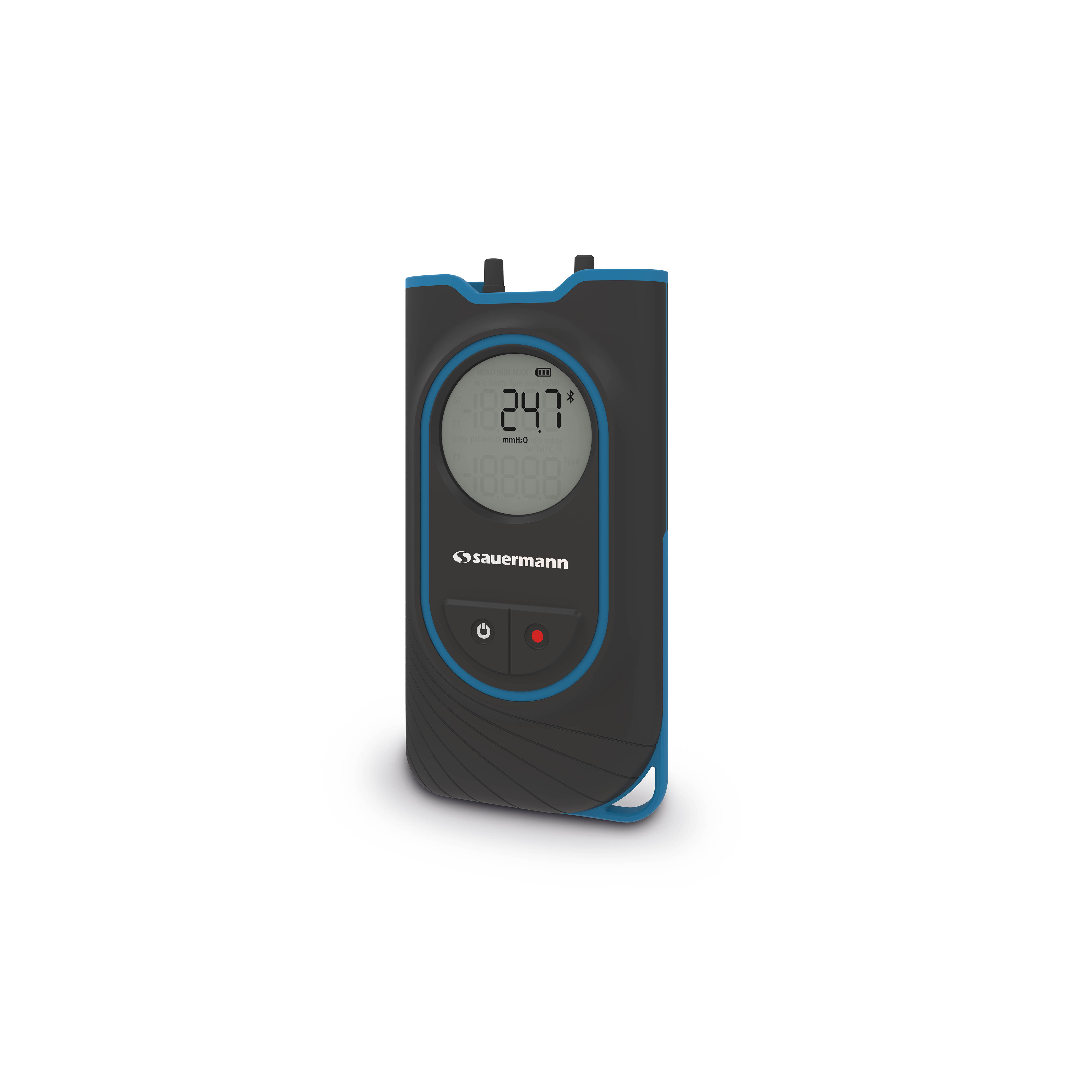 si-pm3 SAUERMANN. Differential Manometer With 2 Pressure Port/s, Max Pressure Measurement 15000 Pa, RSCAL