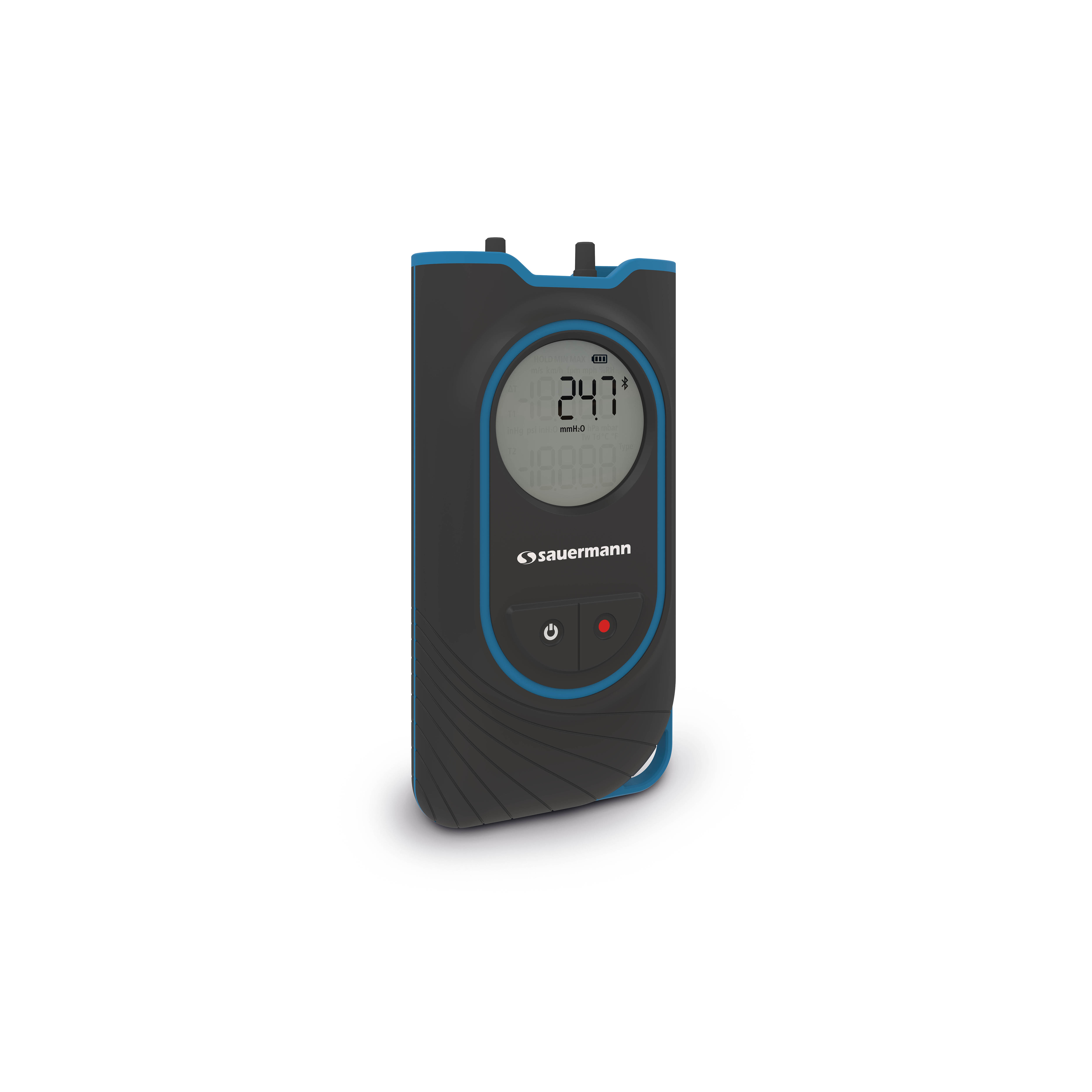 si-pm3 SAUERMANN. Differential Manometer With 2 Pressure Port/s, Max Pressure Measurement 15000 Pa, RSCAL