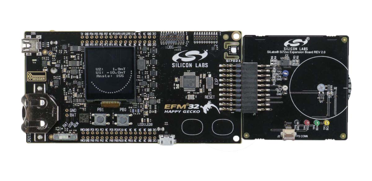 Silicon Labs Hall Effect Sensor Development Kit Si72xx Sensors