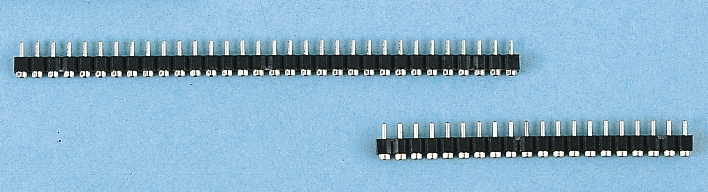 E-TEC SIB Series Straight Through Hole PCB Socket, 20-Contact, 1 Row, 2.54 mm Pitch Solder