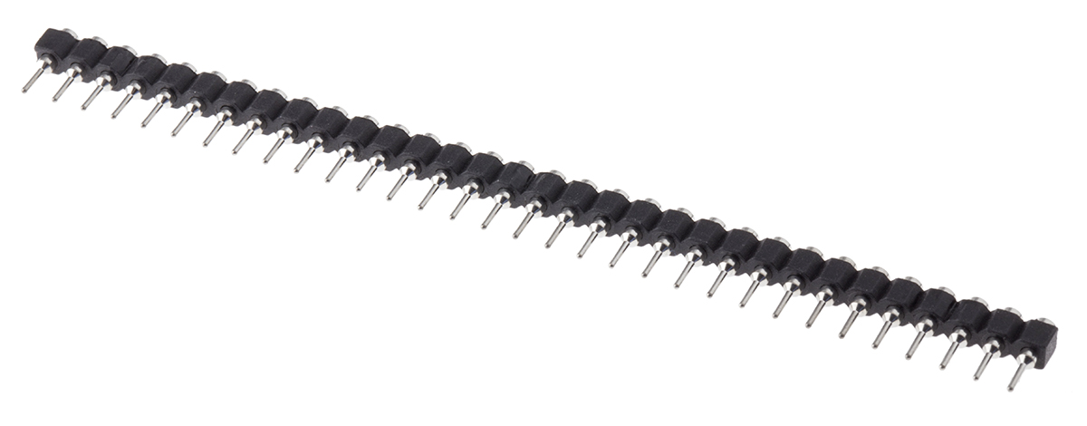 sib-132-s001-95 E-TEC SIB Series Straight Through Hole PCB Socket, 32-Contact, 1 Row, 2.54 mm Pitch Solder