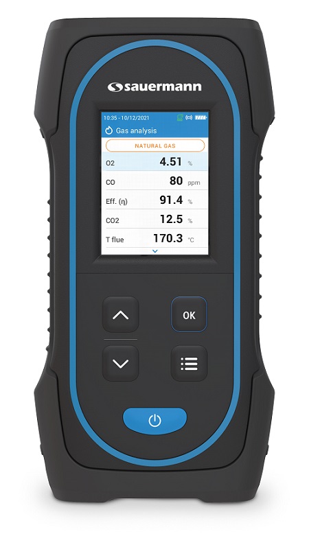 SAUERMANN. Combustion Gas Analyser, 2000 ppm, 200 mbar Max