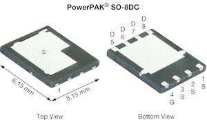 Vishay Siliconix TrenchFET Type N-Channel MOSFET, 100 A, 30 V Enhancement, 8-Pin SO-8