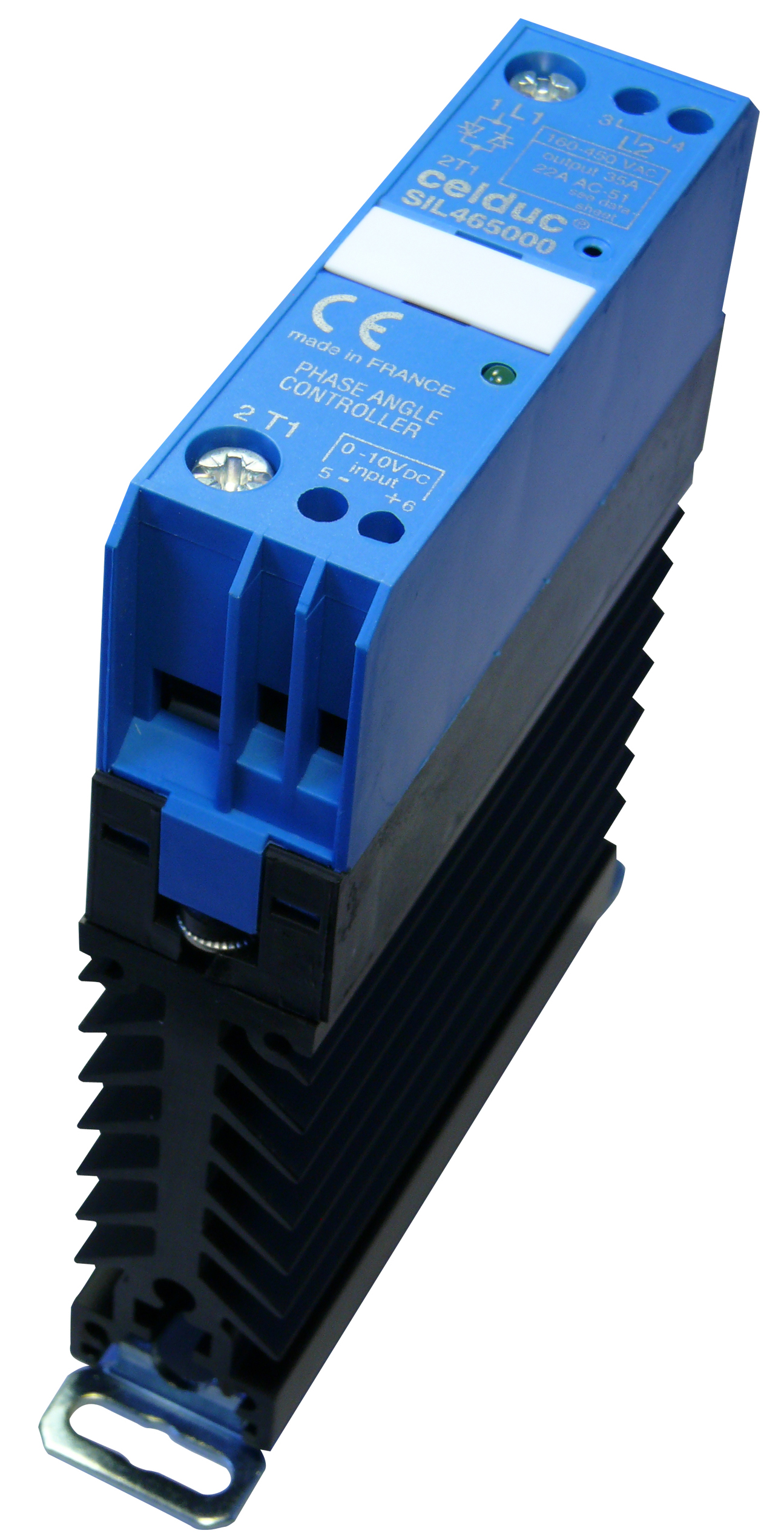 Celduc SIL46 Series Solid State Relay, 32 A Load, DIN Rail Mount, 450 V Load