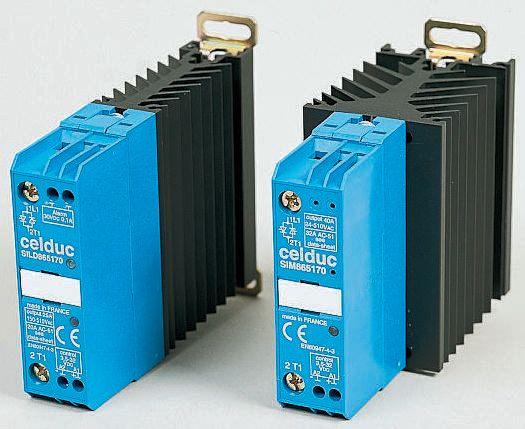 Celduc SILD Series Solid State Relay, 32 A Load, Panel Mount, 510 Vrms Load, 32V dc Control