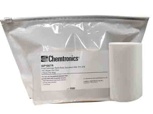 Chemtronics Chemtronics Wet Isopropanol, Box of, 150 x 200 mm 100 Per Pack