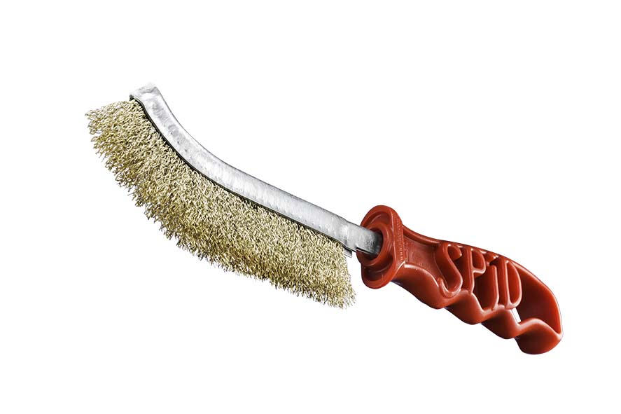 Bondhus 135 mm Brass Wire Brush, For Industrial Cleaning