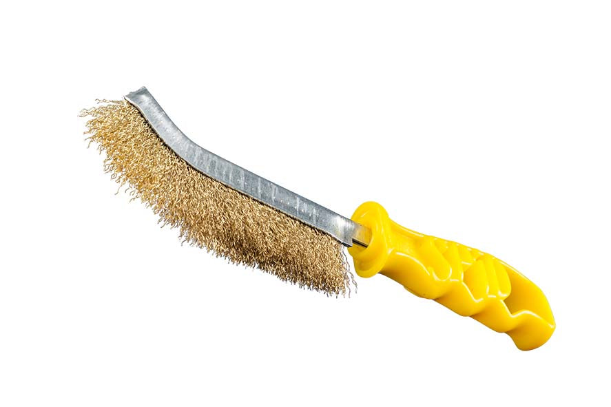 Bondhus 135 mm Brass Wire Brush, For Industrial Cleaning