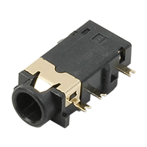 Same Sky Jack Connector 3.5 mm Surface Mount Female Jack Connector, 1A